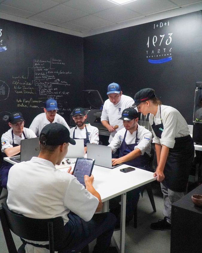 Taste 1973 Team mit AI Chef Pro
