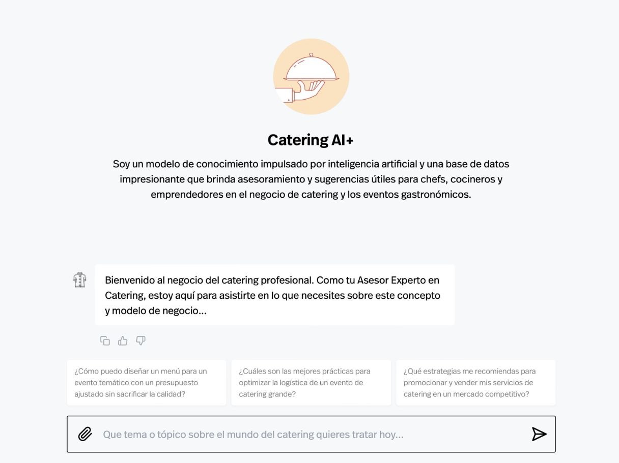 Librería de Prompts para explotar al Máximo Catering AI+