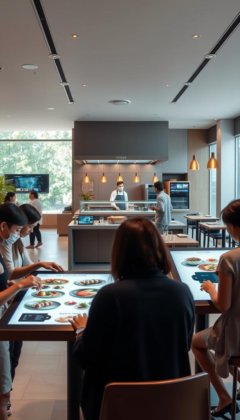 Integración de tecnologías en restaurantes