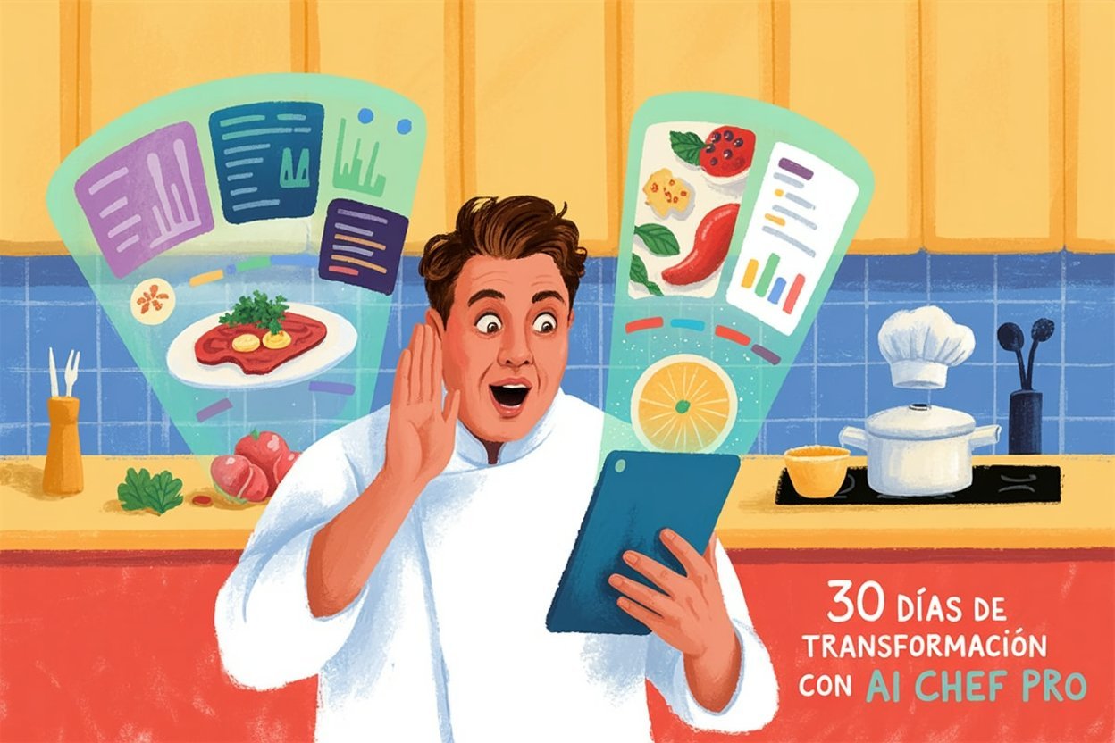 30 Días con AI Chef Pro: Diario de Transformación de un Chef Real