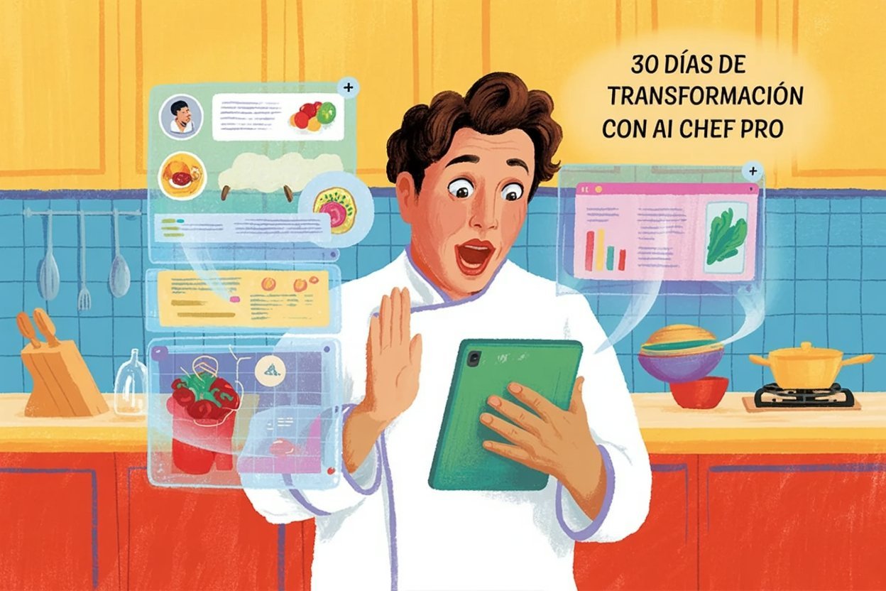 30 Días con AI Chef Pro: Diario de Transformación de un Chef Real