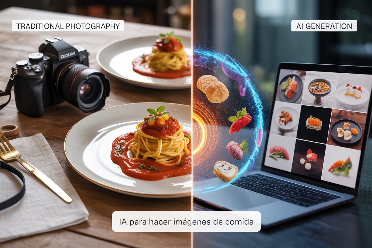 IA para Hacer Imágenes de Comida