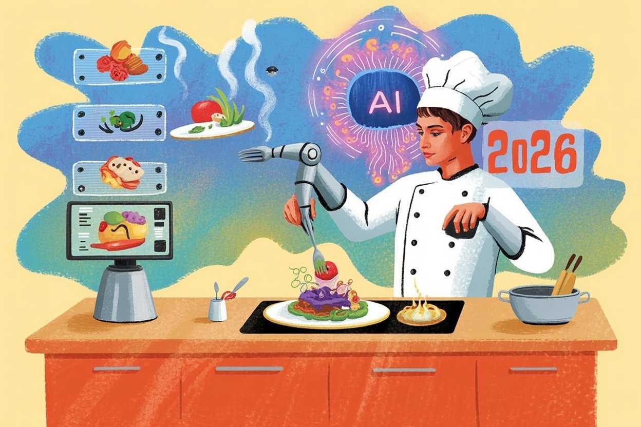IA Predicciones 2026: 15 Tendencias que Cambiarán la Gastronomía