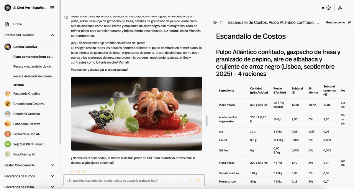 AI Cooking: Cómo la Inteligencia Artificial Está Reinventando las Recetas Tradicionales