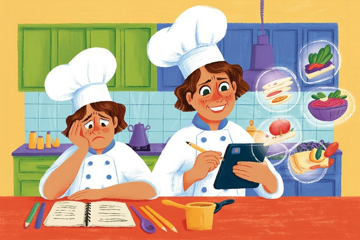 Cómo Conseguir Ideas de Recetas y Qué Cocinar Utilizando Inteligencia Artificial