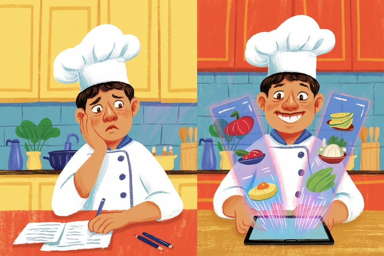 Cómo Conseguir Ideas de Recetas y Qué Cocinar Utilizando Inteligencia Artificial