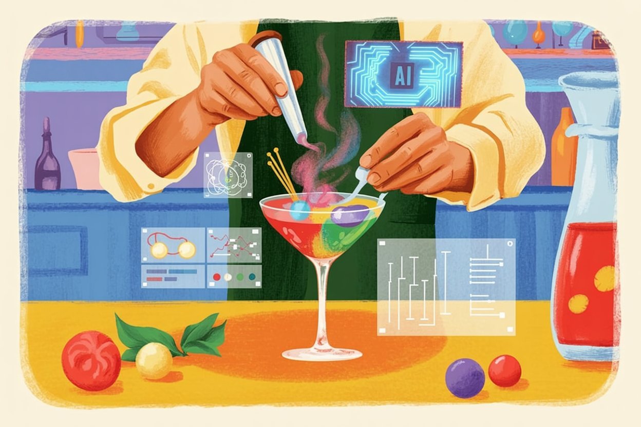Mixología Digital: IA en el Diseño de Cócteles y Bebidas