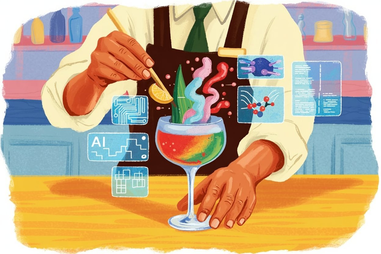Mixología Digital: IA en el Diseño de Cócteles y Bebidas