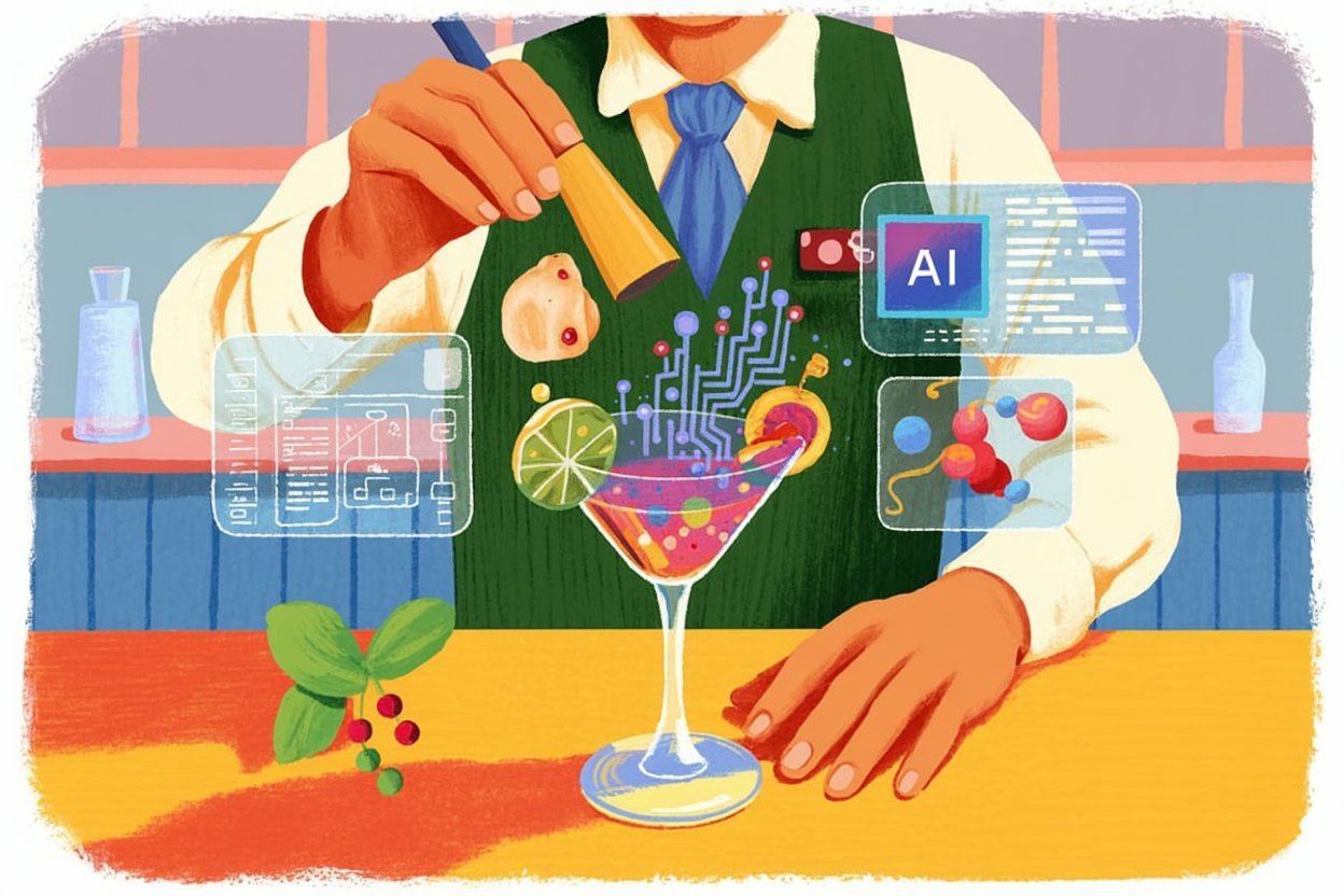 Mixología Digital: IA en el Diseño de Cócteles y Bebidas