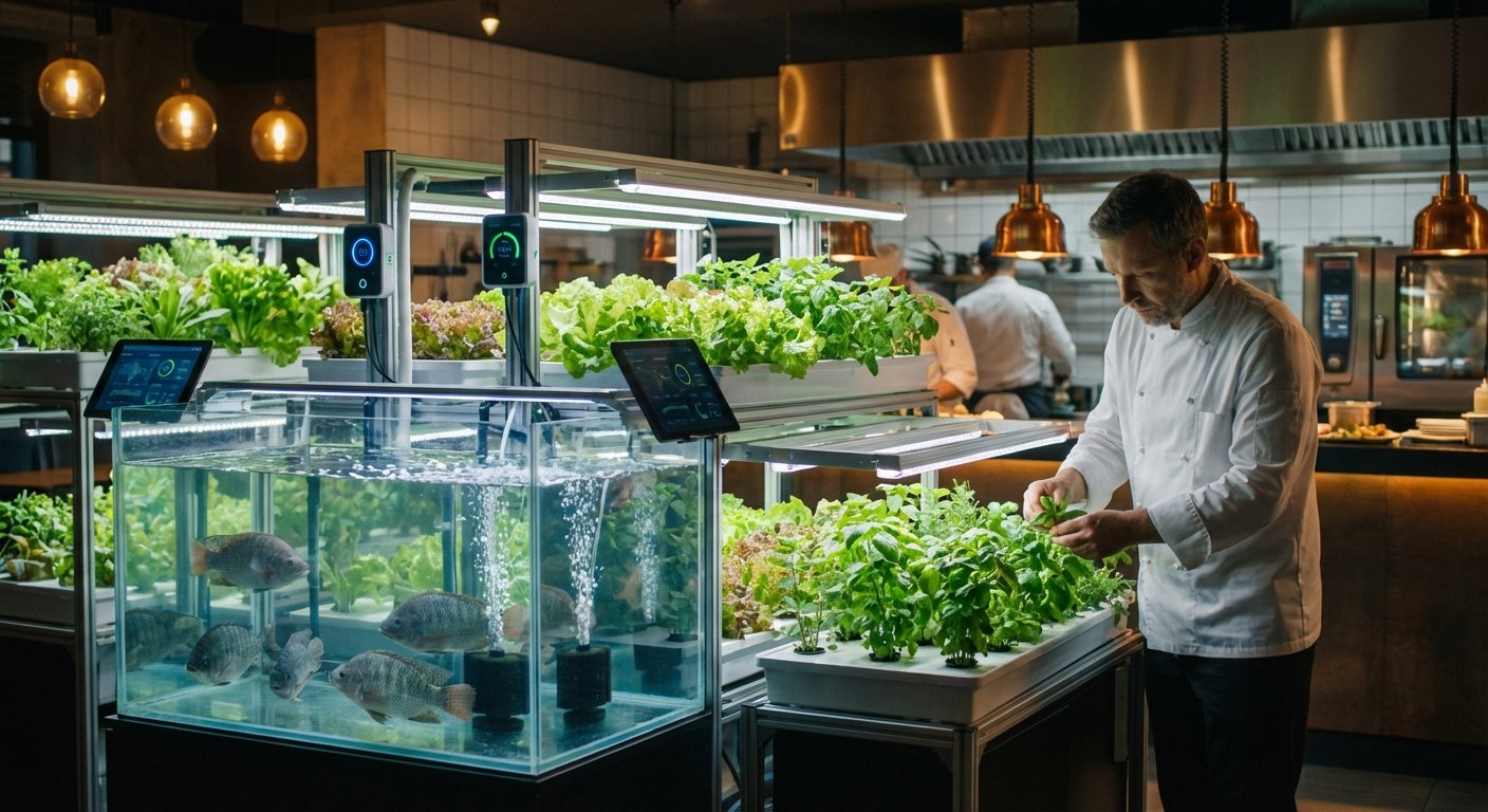 Acuaponía Inteligente para Restaurantes: Guía Práctica con IA
