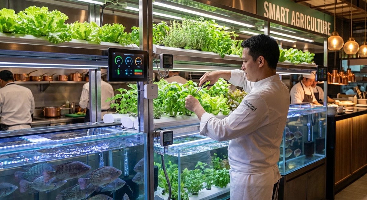 Acuaponía Inteligente para Restaurantes: Guía Práctica con IA
