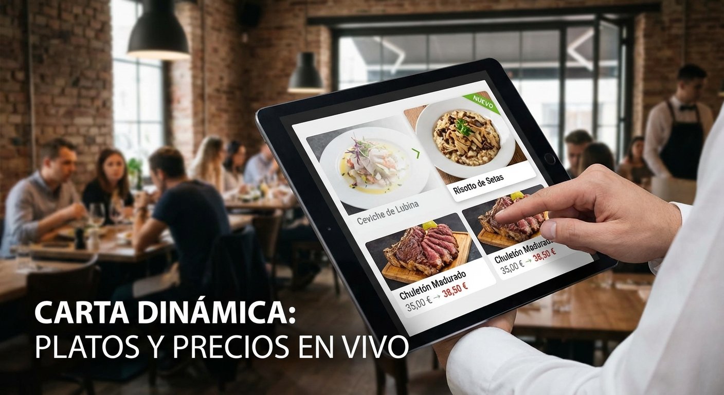 Carta Digital Dinámica con IA: Guía Práctica para Gestionar tu Restaurante
