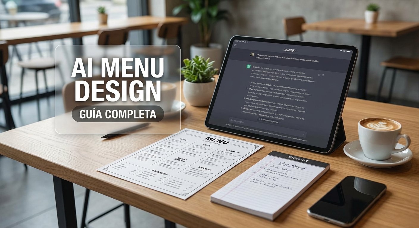 ¿Puede ChatGPT Diseñar el Menú o la Carta de un Restaurante? Guía Completa