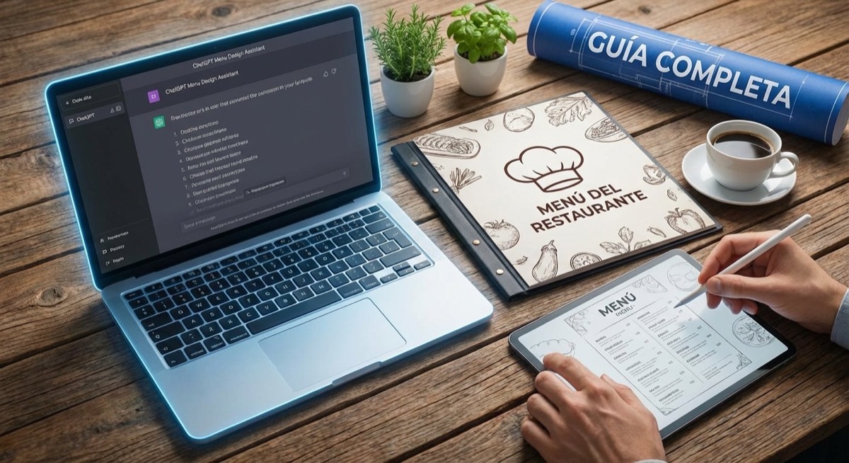 ¿Puede ChatGPT Diseñar el Menú o la Carta de un Restaurante? Guía Completa