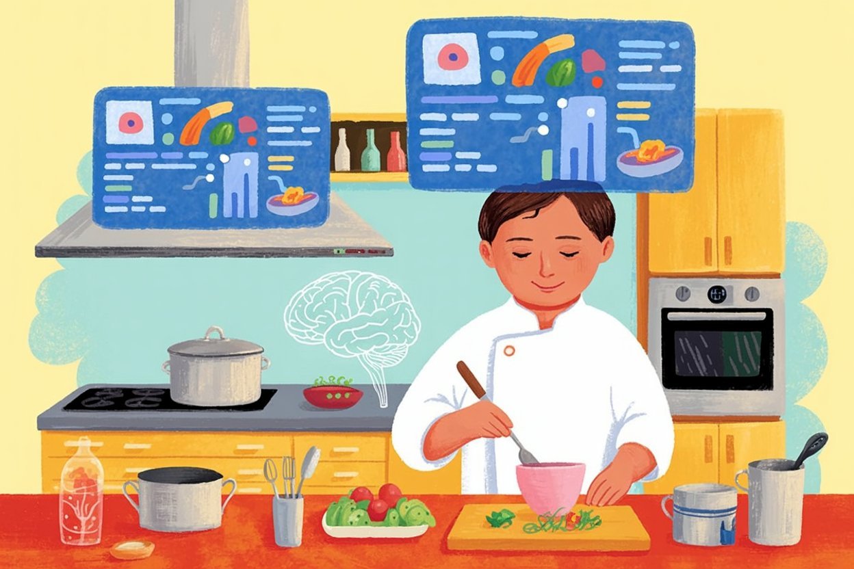 Ergonomía Cognitiva en Cocinas con IA: Manual Definitivo para Optimizar Espacios, Flujos y Bienestar Mental - AI Chef Pro