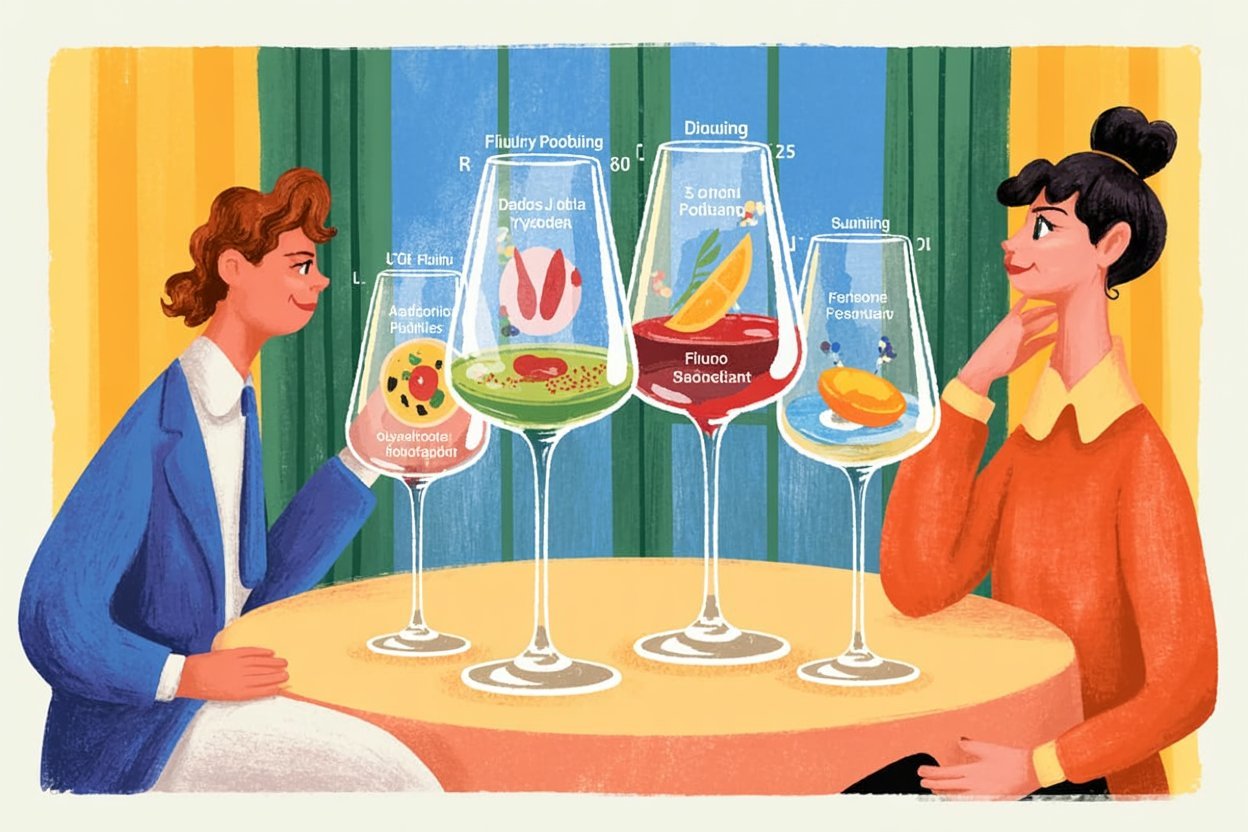 IA en la Cristalería Gastronómica: Diseño y Selección Optimizada para Experiencias Sensoriales