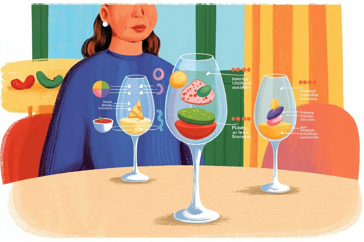 IA en la Cristalería Gastronómica: Diseño y Selección Optimizada para Experiencias Sensoriales