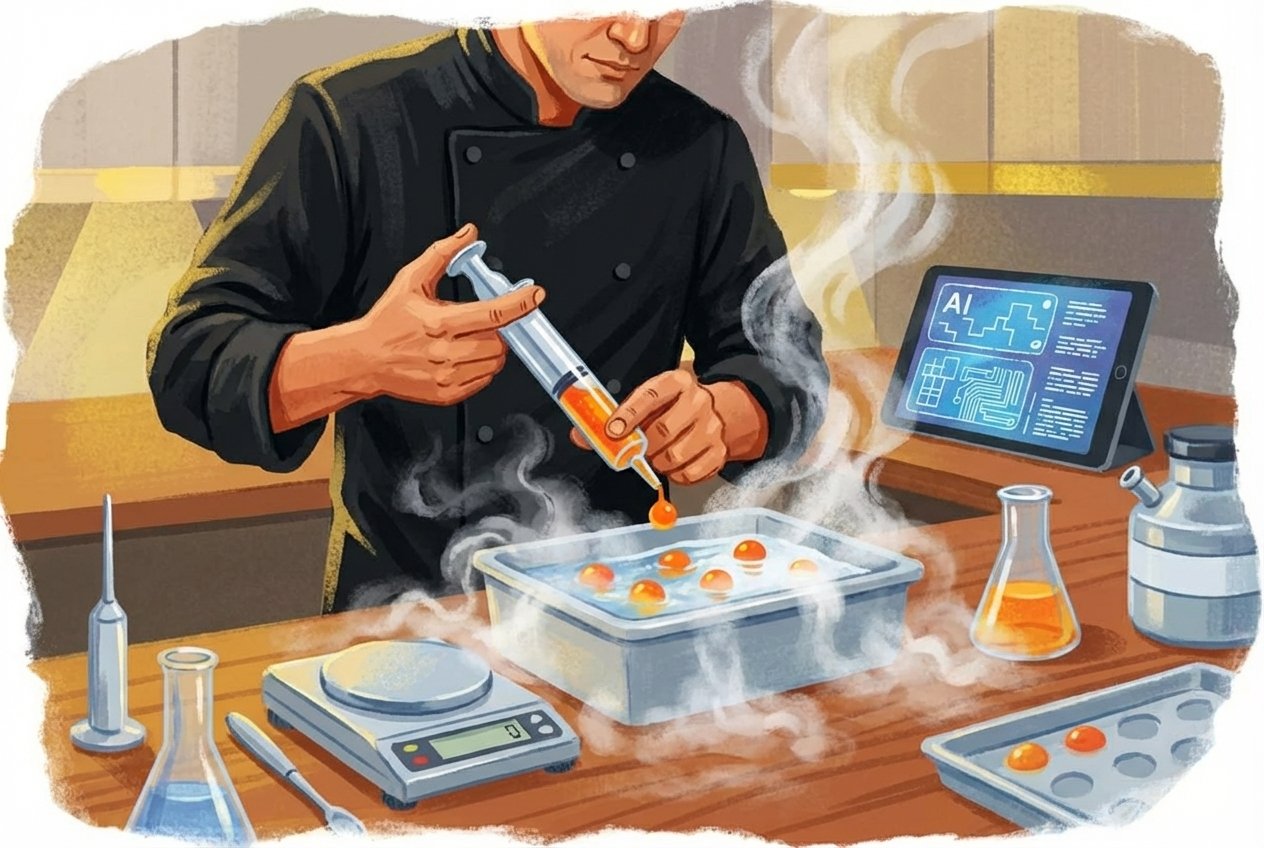 IA en la Cocina Molecular: Innovación y Experimentación