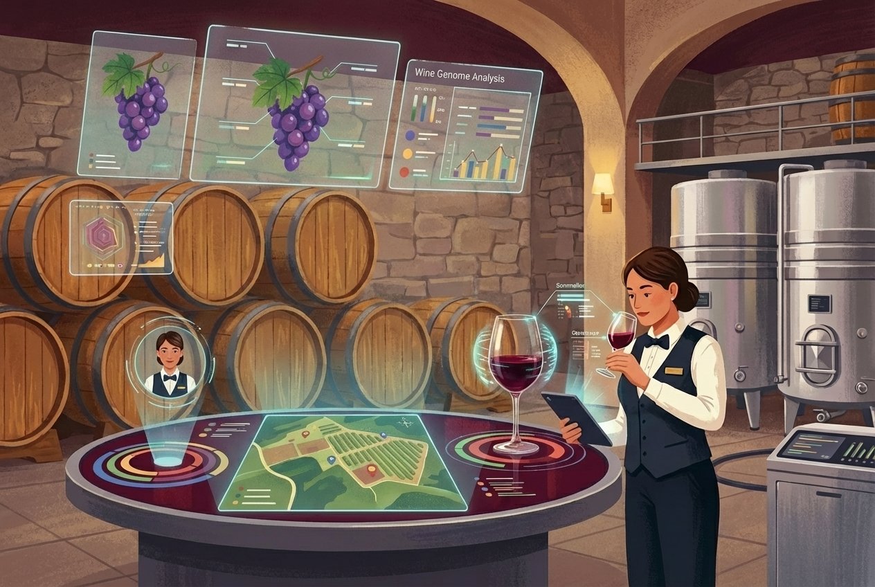 IA en la Elaboración de Vinos: Revolución Enología Digital
