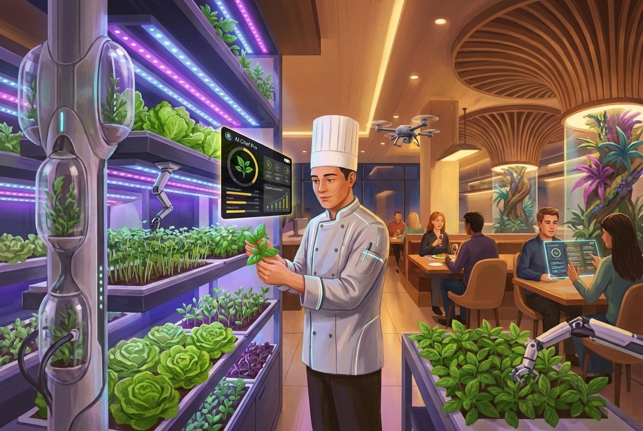 IA y Agricultura Urbana para Restaurantes