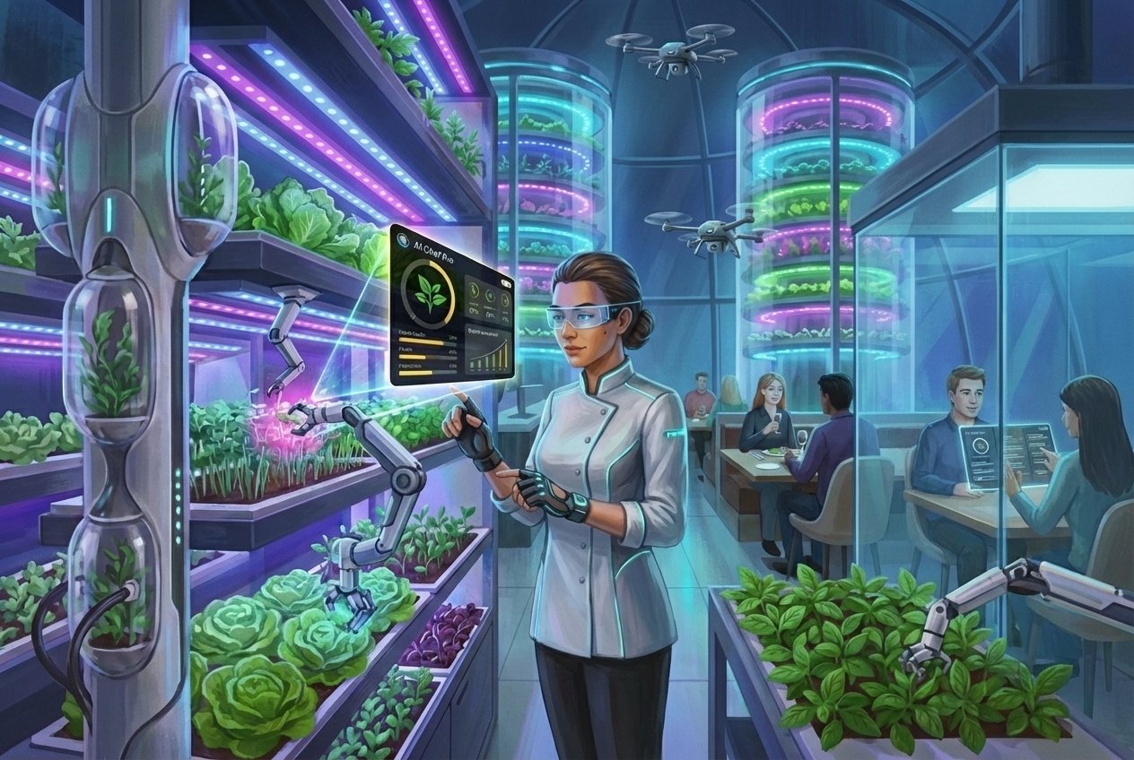 IA y Agricultura Urbana para Restaurantes