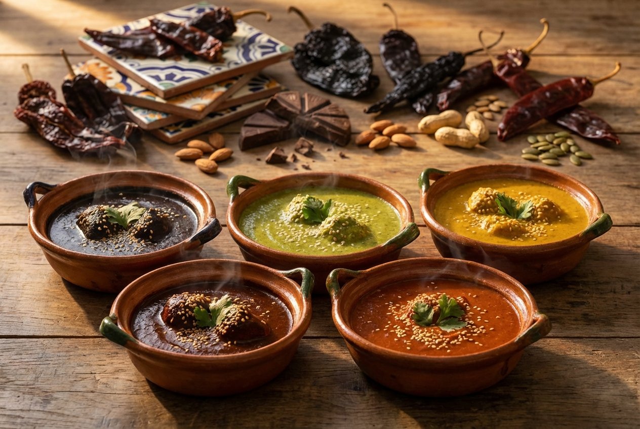Moles Regionales Mexicanos con IA: Guía Definitiva con Cocina Mexicana AI