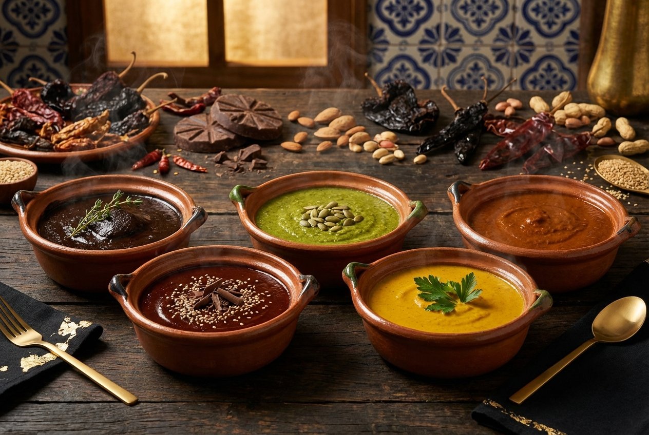 Moles Regionales Mexicanos con IA: Guía Definitiva con Cocina Mexicana AI