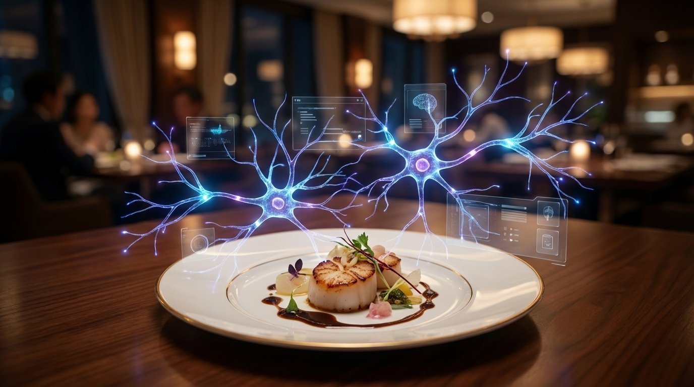 Neurociencia Gastronómica: IA en el Diseño de Experiencias Multisensoriales