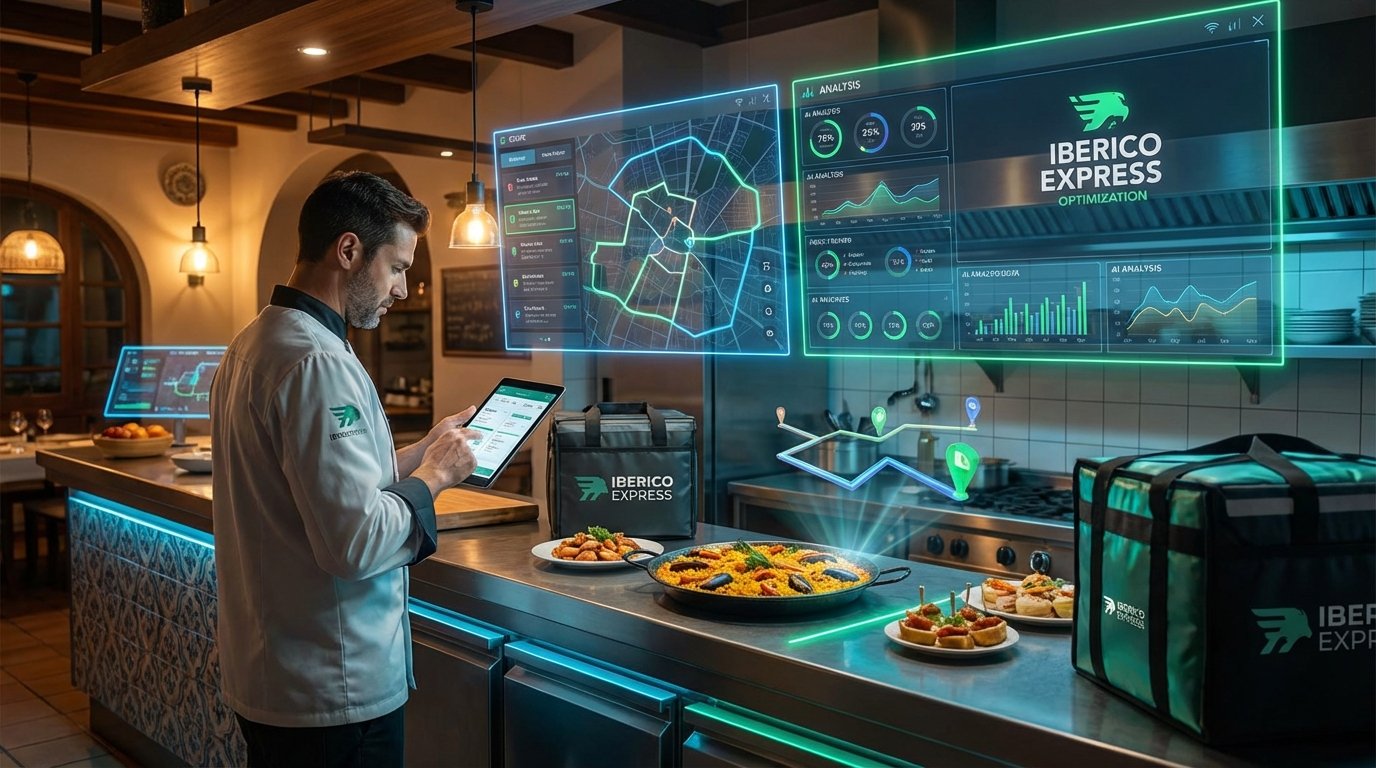Optimización de Delivery con IA: Guía Práctica para Restaurantes - AI Chef Pro