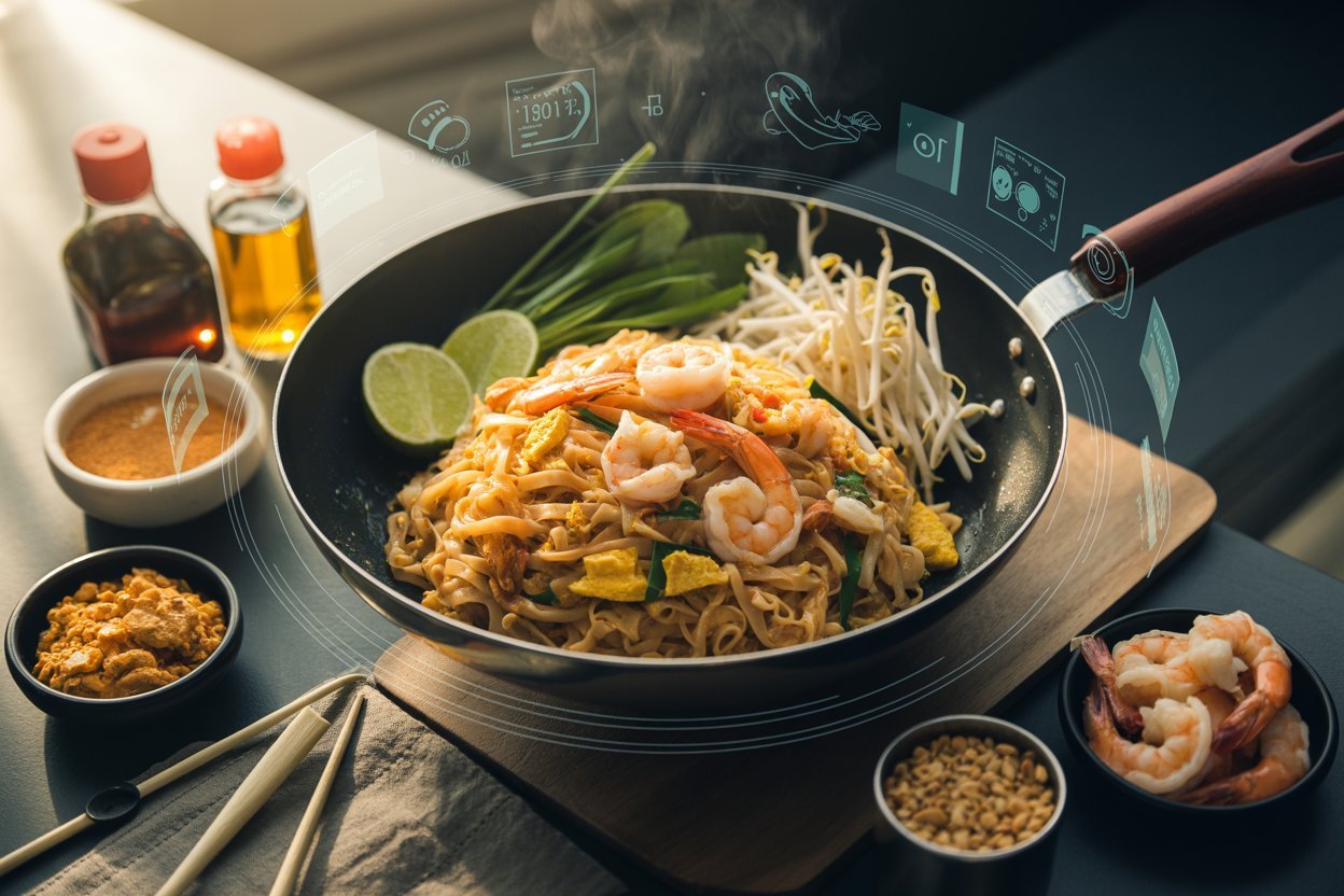 22 Técnicas de Pad Thai y Noodles con Cocina Tailandesa AI