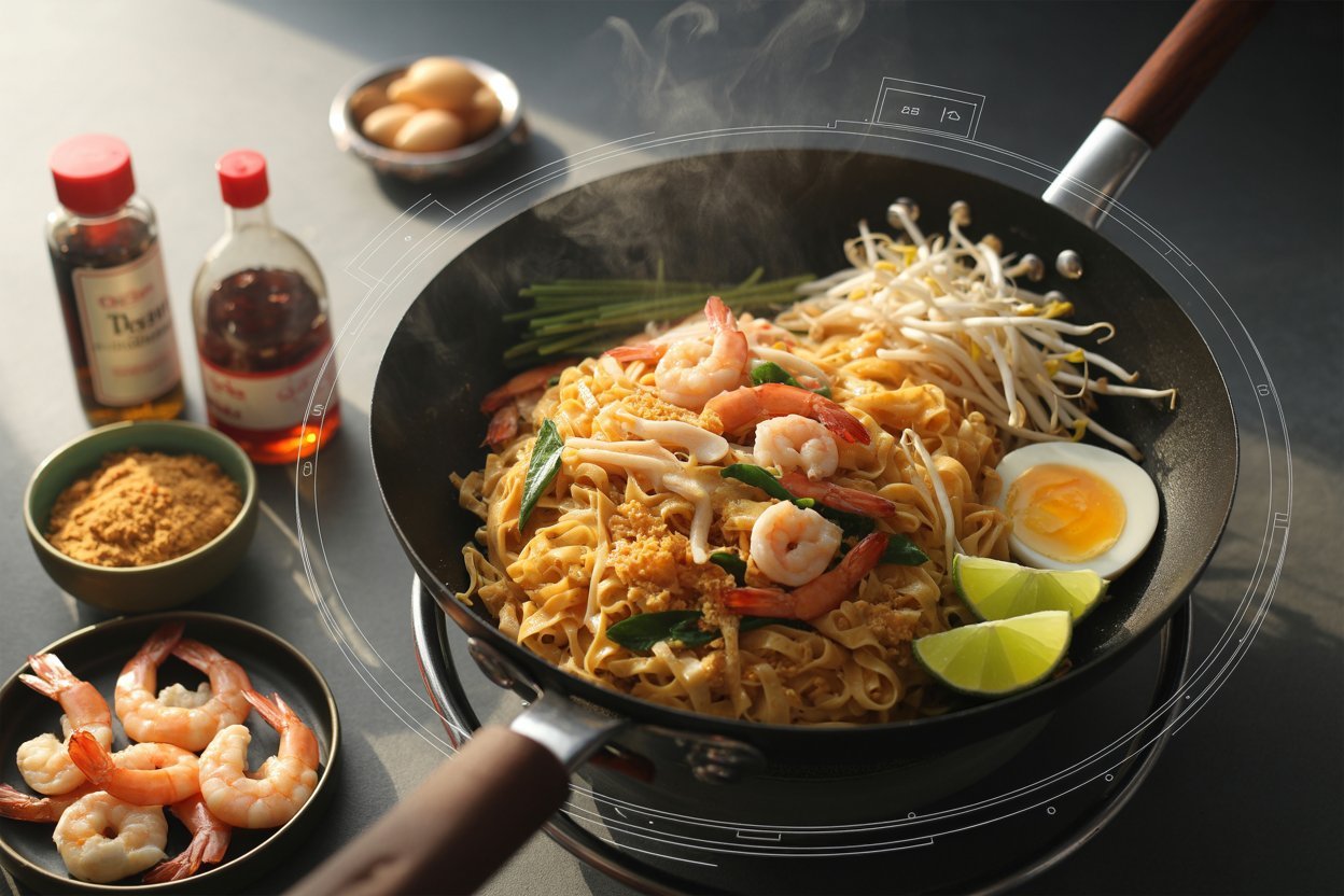 22 Técnicas de Pad Thai y Noodles con Cocina Tailandesa AI