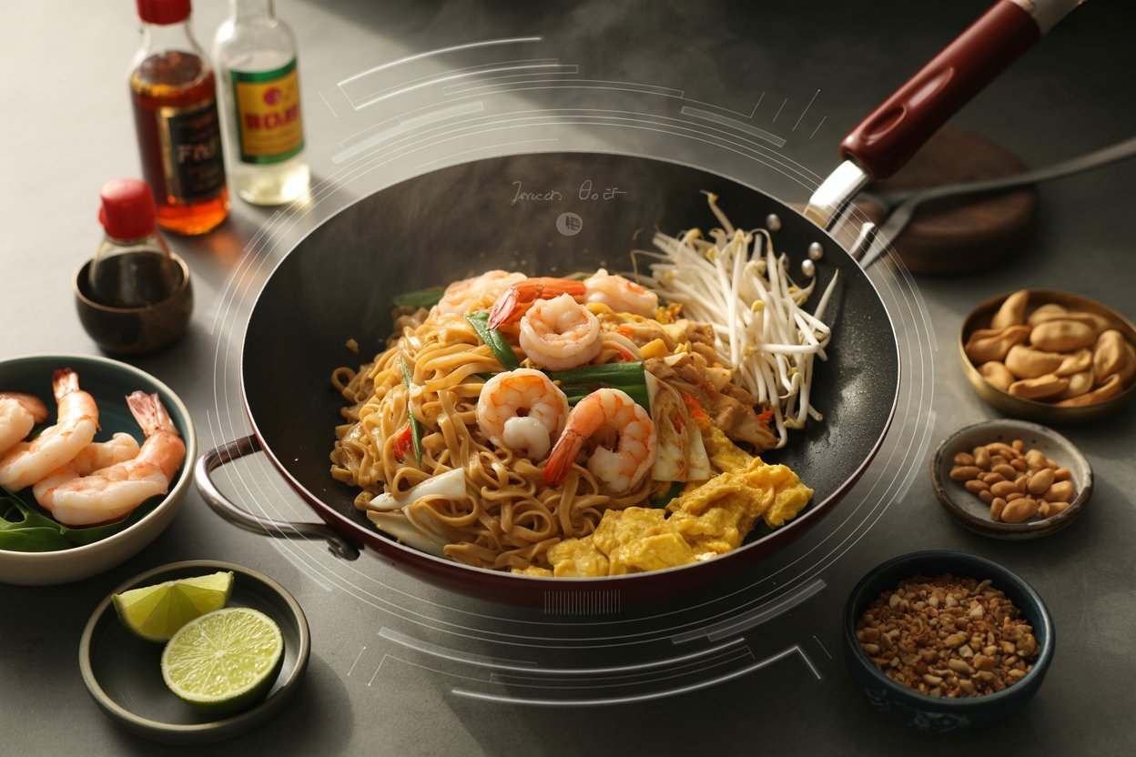 22 Técnicas de Pad Thai y Noodles con Cocina Tailandesa AI