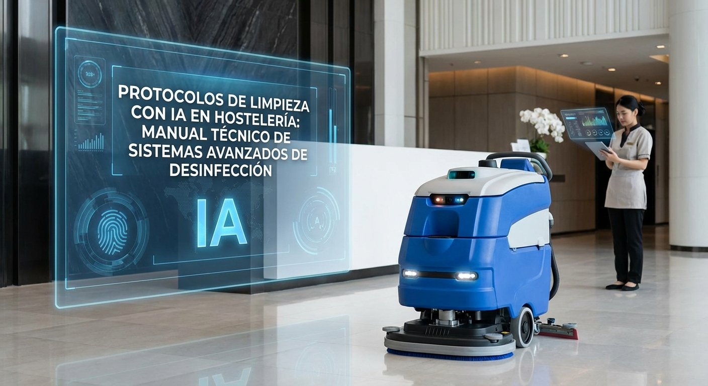 Protocolos de Limpieza con IA en Hostelería: Manual Técnico de Sistemas Avanzados de Desinfección
