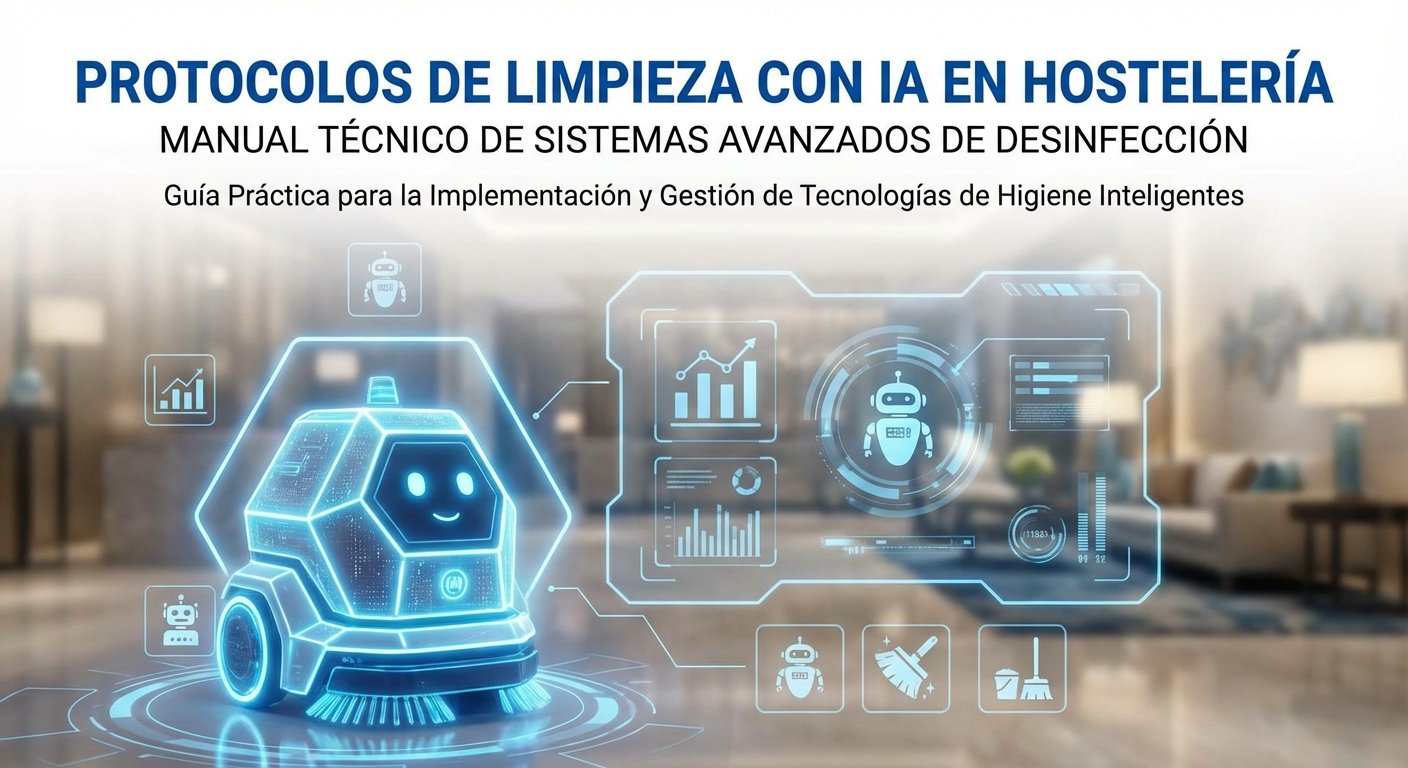 Protocolos de Limpieza con IA en Hostelería: Manual Técnico de Sistemas Avanzados de Desinfección