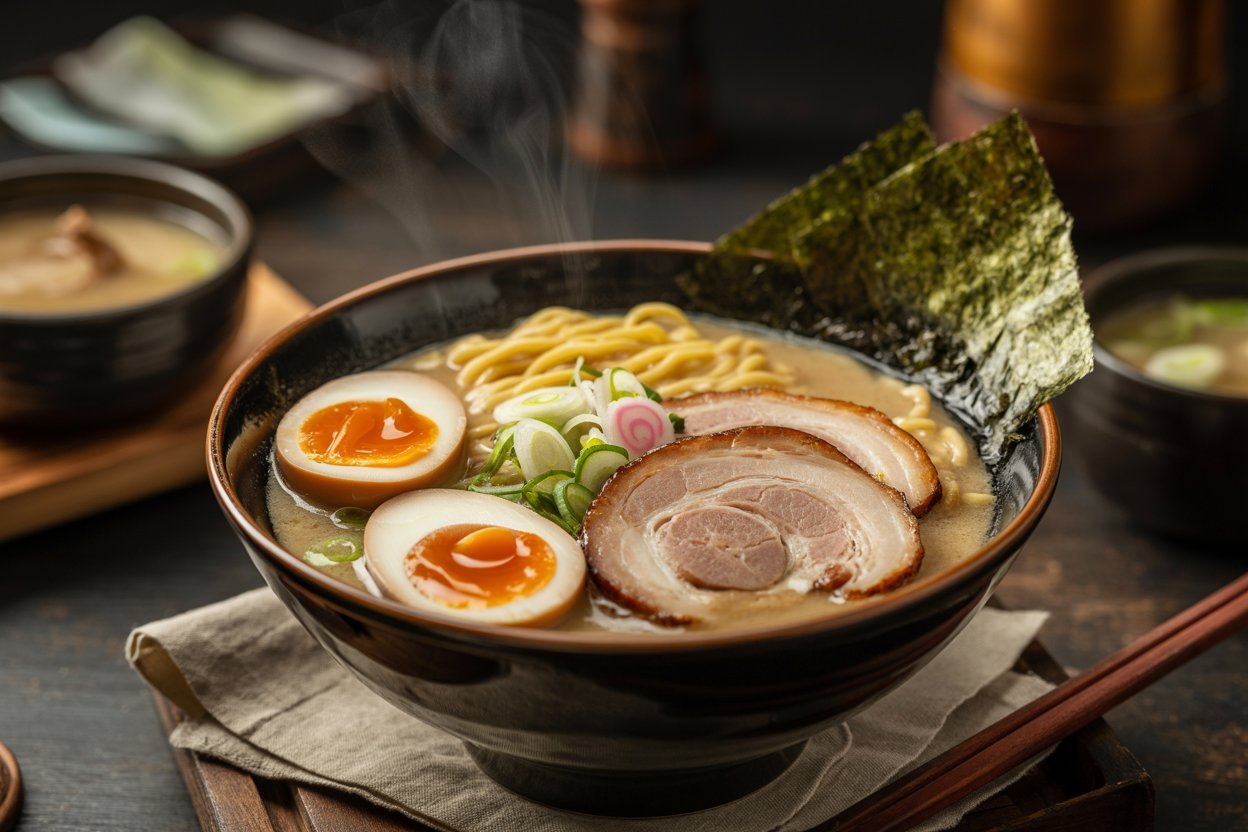 25 Sopas y Caldos Japoneses con IA | Técnicas de Caldos Profundos