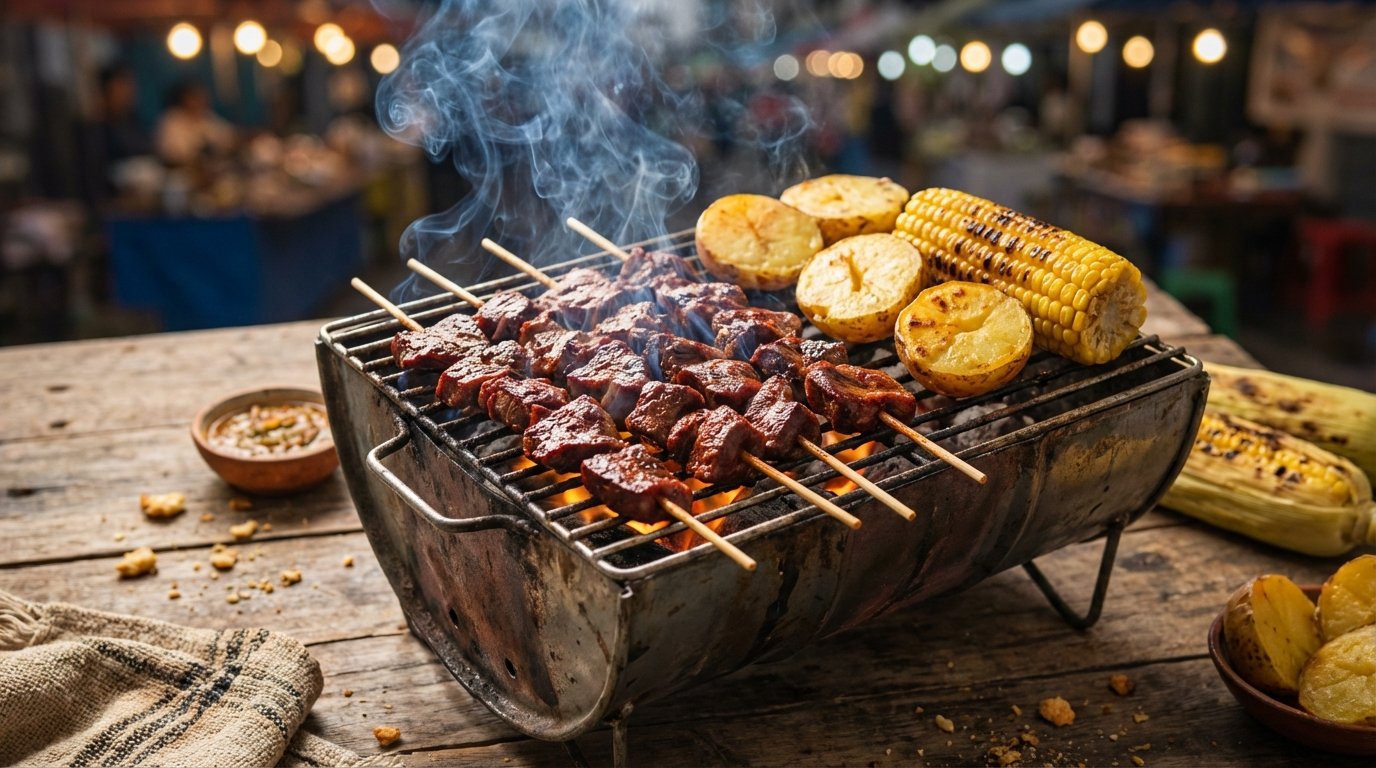 12 Anticuchos y Parrillas con Cocina Peruana AI | AI Chef Pro