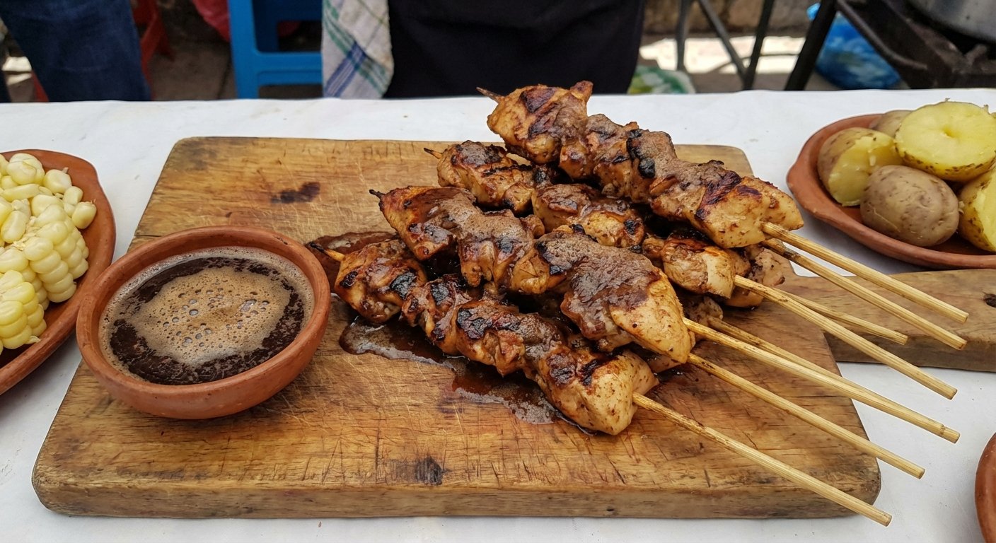 12 Anticuchos y Parrillas con Cocina Peruana AI | AI Chef Pro