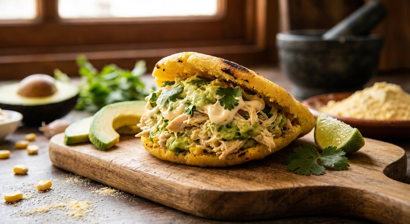 12 Mejores Arepas Venezolanas con Rellenos Tradicionales | Cocina Venezolana AI