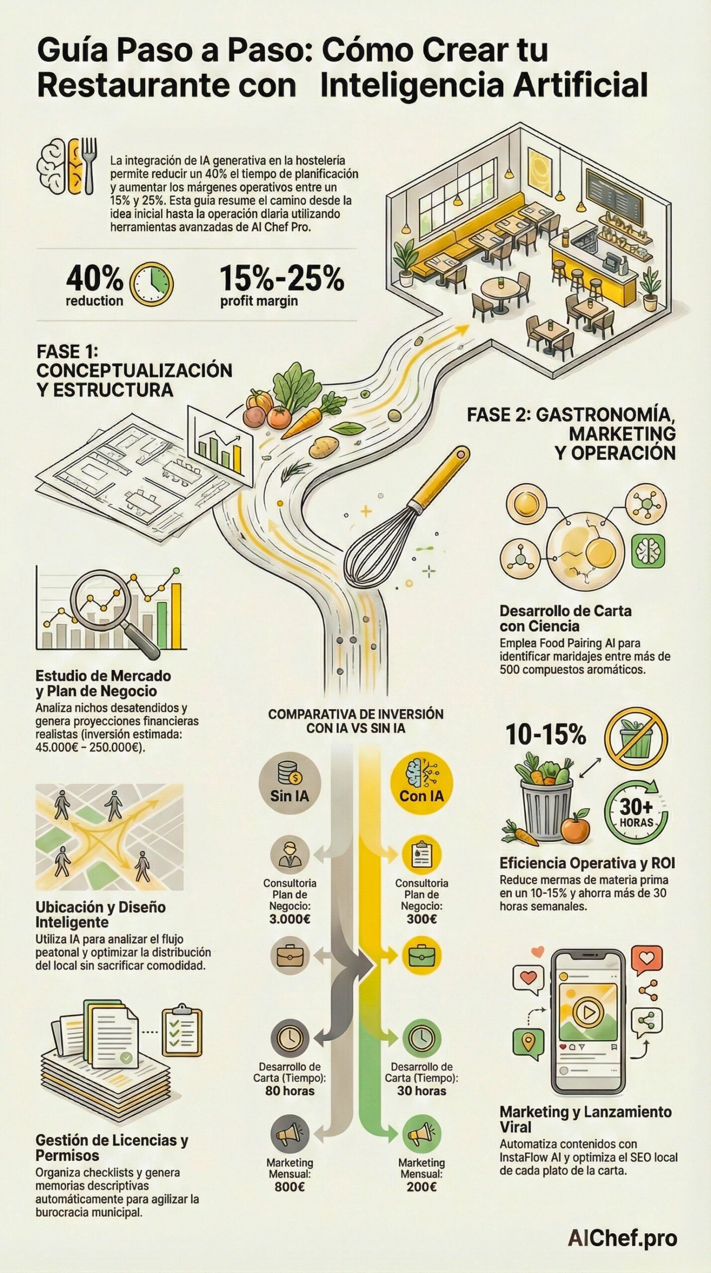 Cómo Crear un Restaurante desde Cero con Inteligencia Artificial: Guía Completa Paso a Paso