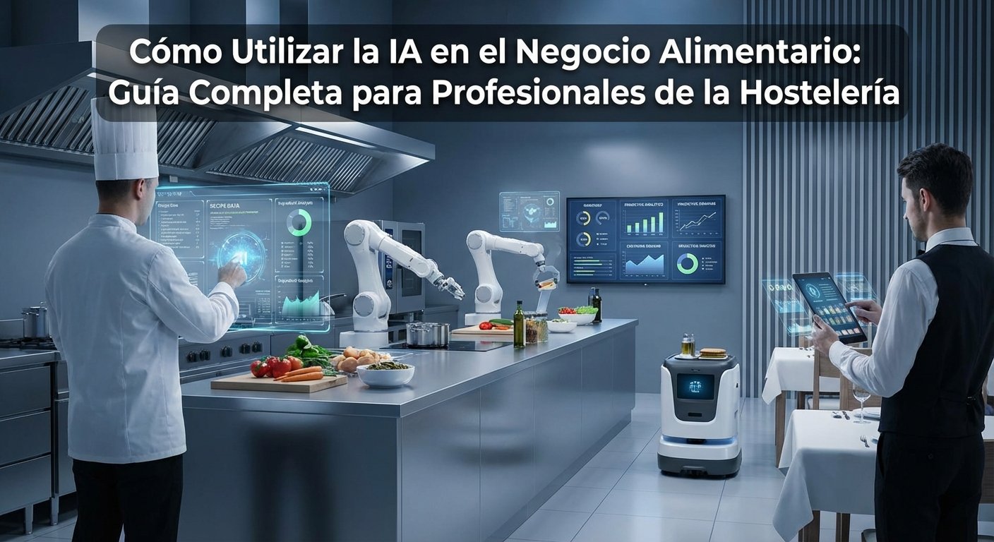 Cómo Utilizar la IA en el Negocio Alimentario: Guía Completa para Profesionales de la Hostelería