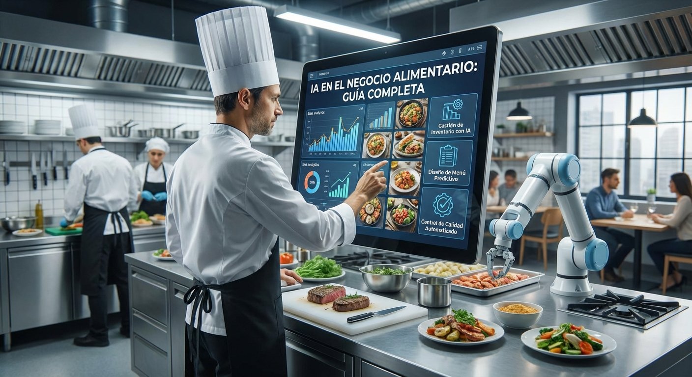 Cómo Utilizar la IA en el Negocio Alimentario: Guía Completa para Profesionales de la Hostelería