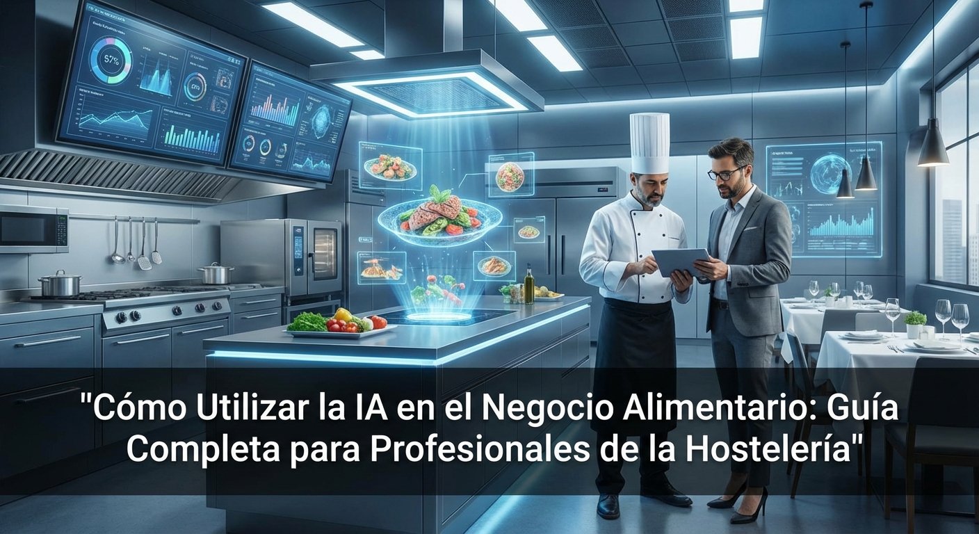 Cómo Utilizar la IA en el Negocio Alimentario: Guía Completa para Profesionales de la Hostelería