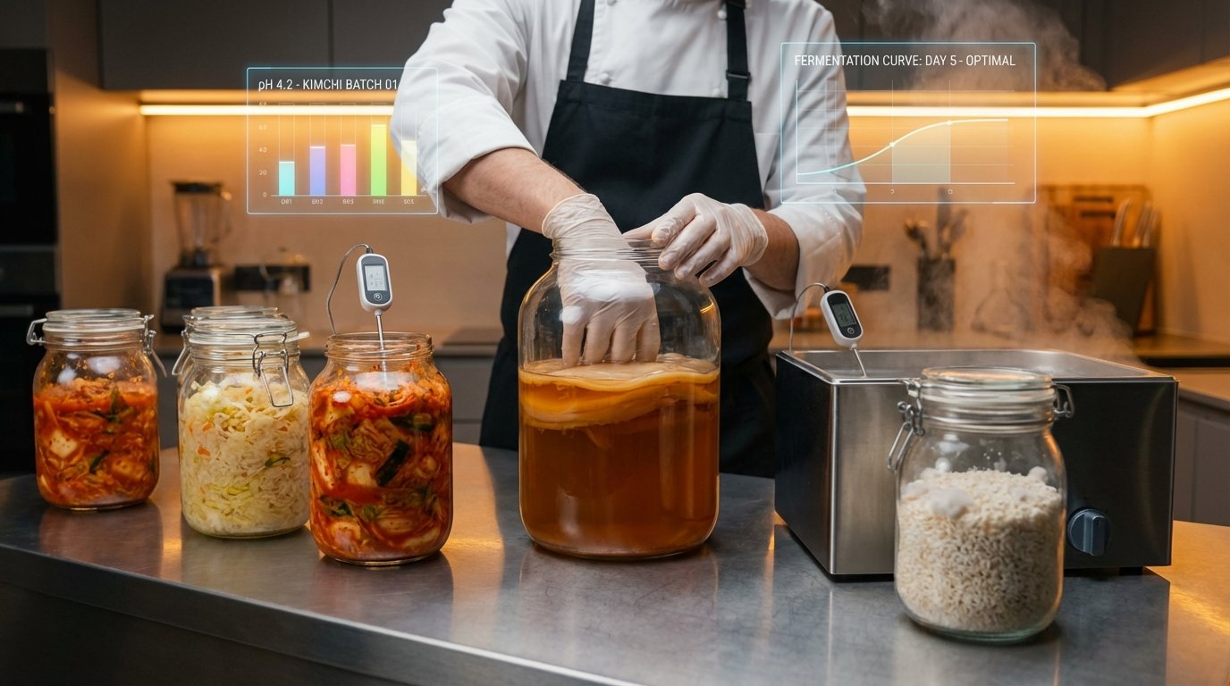 Fermentación Controlada por IA: Guía Especializada para Profesionales Culinarios
