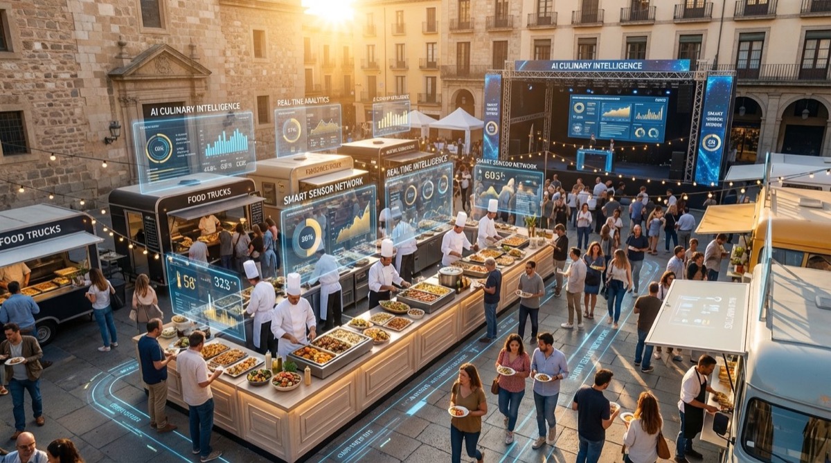 IA en la Gestión de Festivales Gastronómicos: Guía Completa para Transformar Eventos Masivos con Inteligencia Artificial