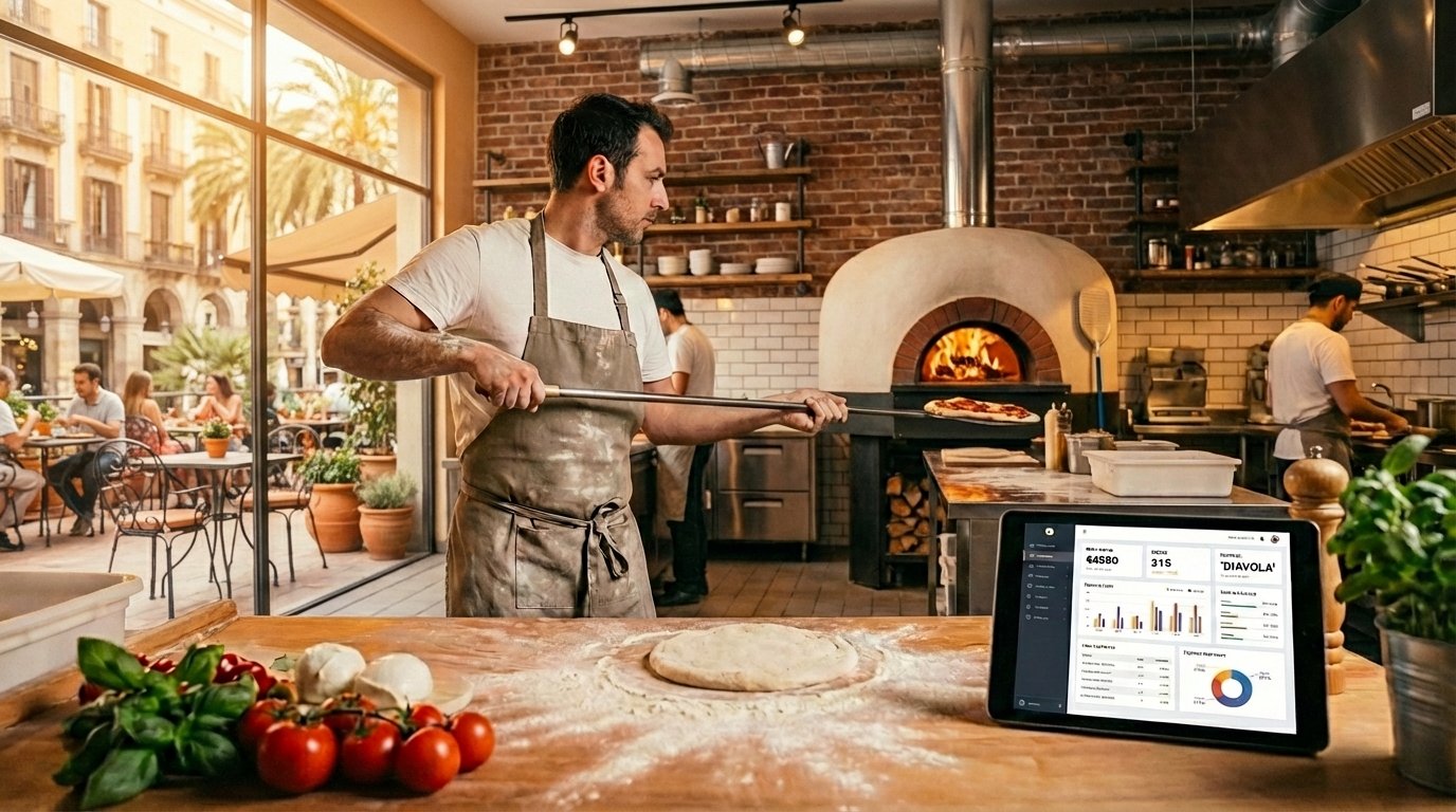 IA para Pizzerías: Masa, Food Cost y Delivery con Inteligencia Artificial