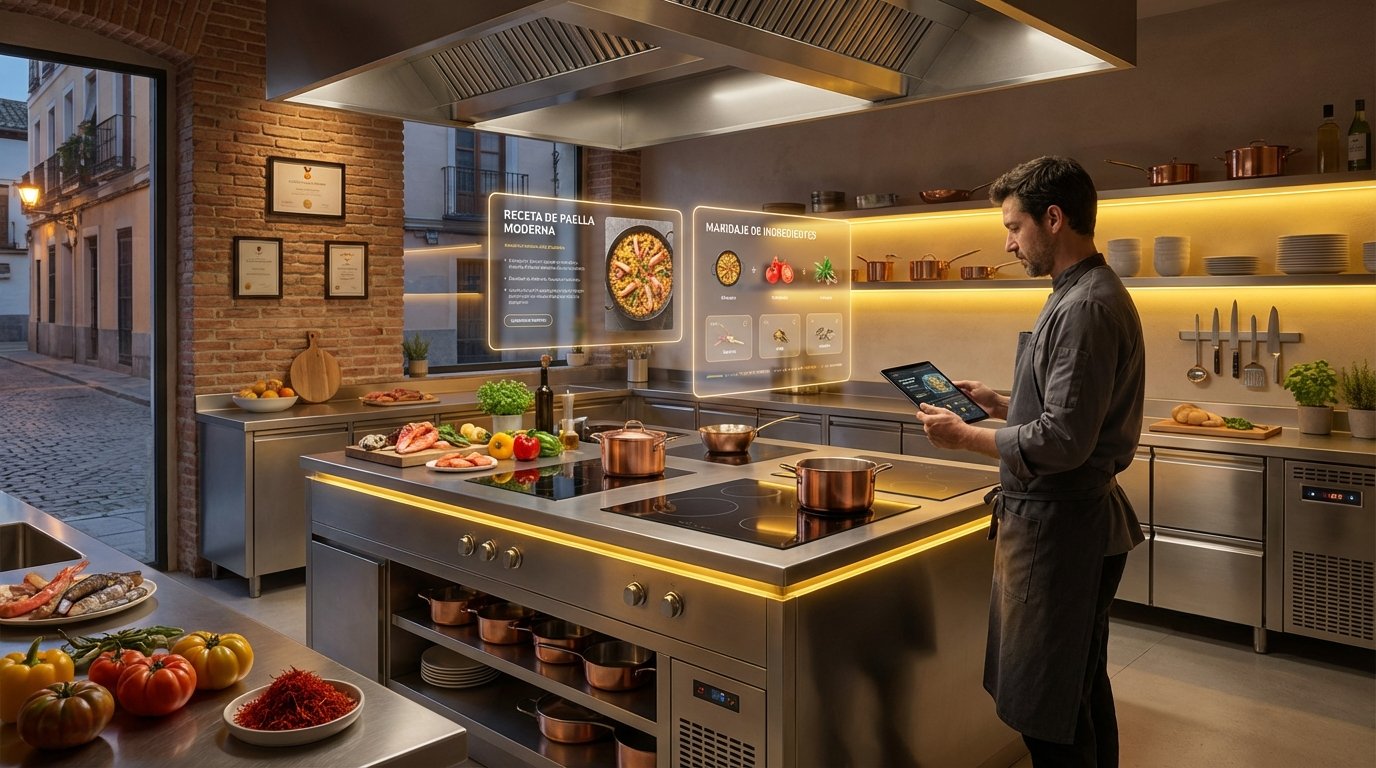 Inteligencia Artificial en Cocina: Guía Definitiva para Profesionales de la Gastronomía
