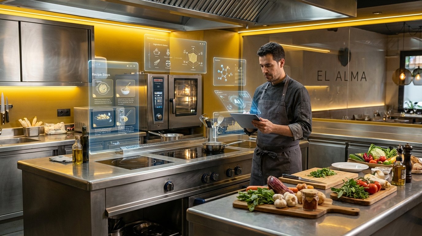 Inteligencia Artificial en Cocina: Guía Definitiva para Profesionales de la Gastronomía