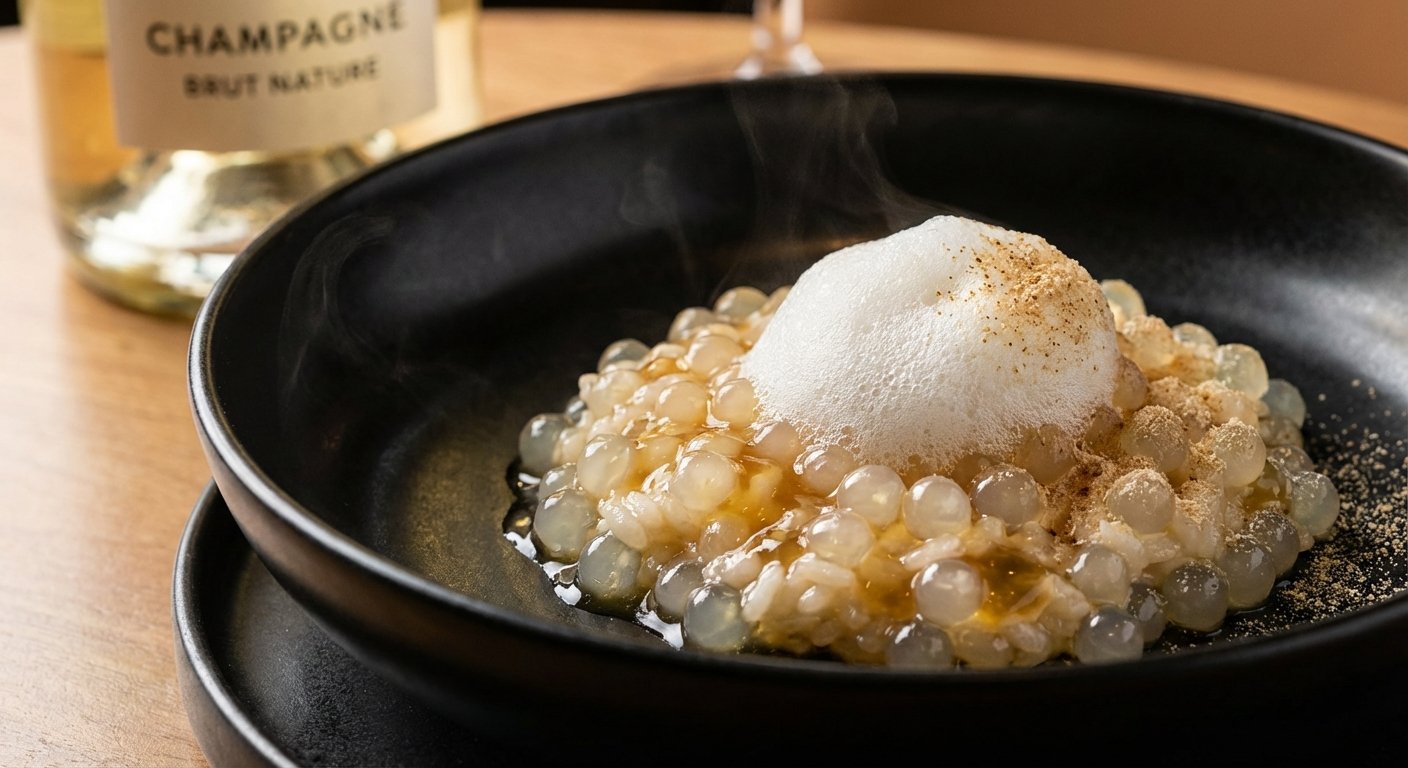 Risotto al Parmigiano Molecular