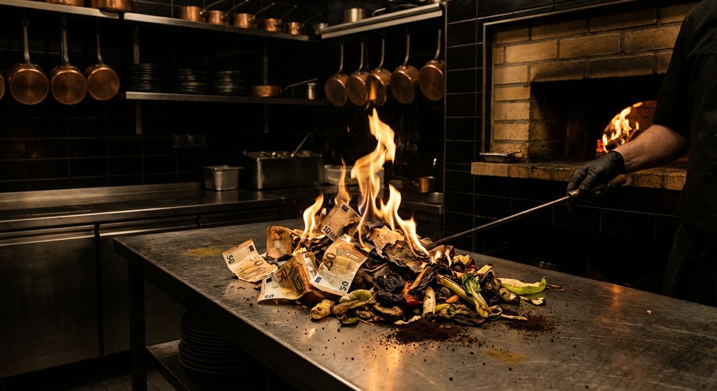 Calculadora de Mermas: Cuánto Dinero Pierde Tu Restaurante Cada Mes (y Cómo Recuperarlo)