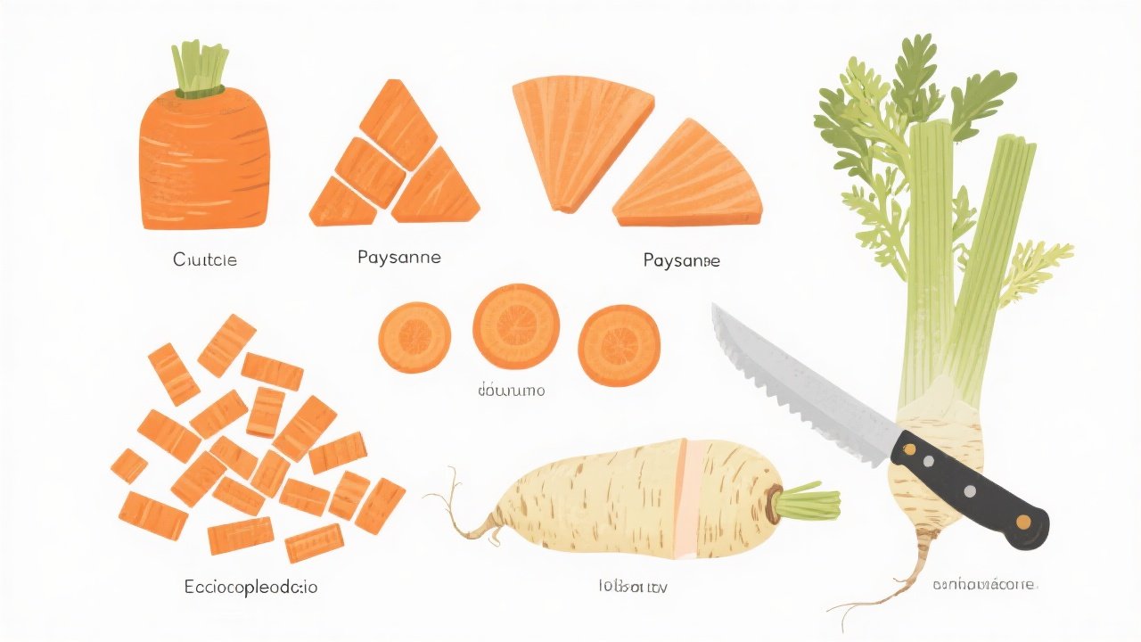 Tipos de Cortes en la Cocina Profesional